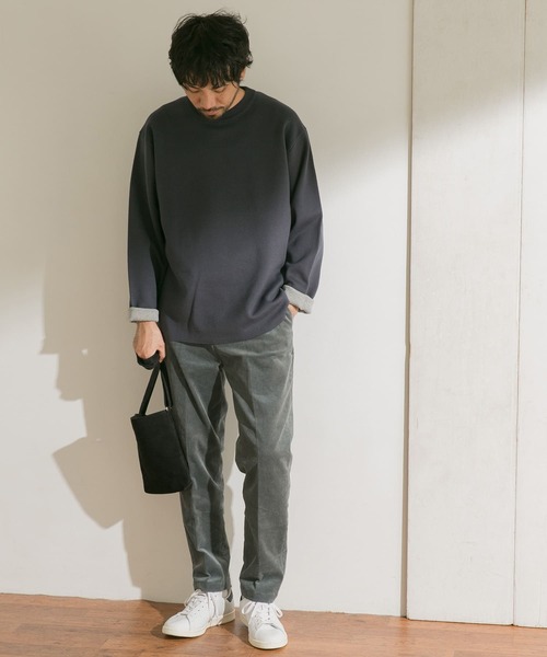 URBAN RESEARCH DOORS（アーバンリサーチドアーズ）の「ダブルフェイスプルオーバー（ニット/セーター・メンズ・グリーン/ホワイト系その他/ブラウン/ブルー系その他・38/40）」の13枚目の写真