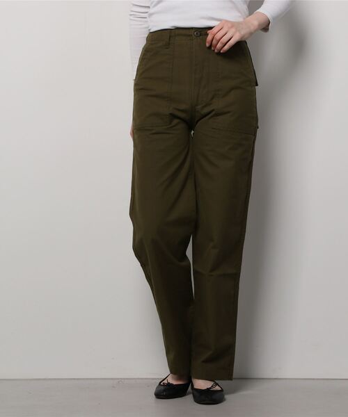 URVIN(アービン)の「URVIN/アービン BAKER PANTS 2 ベーカーパンツ2(その他パンツ・レディース・オリーブ・2/1/0)」の1枚目の写真
