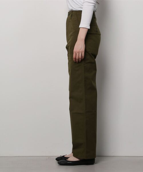 URVIN(アービン)の「URVIN/アービン BAKER PANTS 2 ベーカーパンツ2(その他パンツ・レディース・オリーブ・2/1/0)」の2枚目の写真