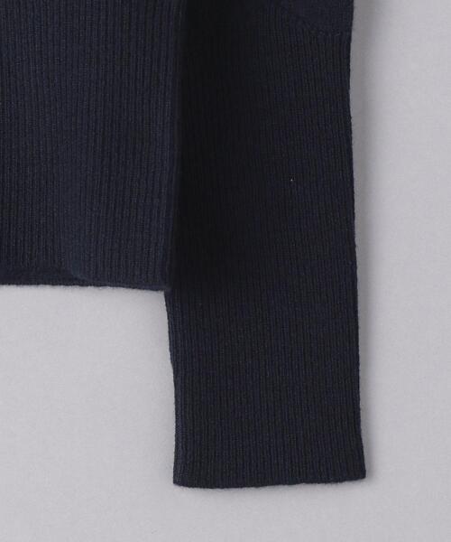 Patou(パトゥ)の「<Patou(パトゥ)>PATOUロゴ プルオーバー ■■■(ニット/セーター・レディース・ネイビー・S)」の4枚目の写真