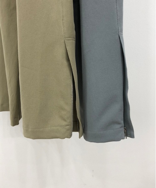 KIIT(キート)の「KIIT キート / HARD TWIST COTTON TRICOTINE OHMIZARASI FINISH MIL EASY PANTS ミリタリーイージーパンツ / KIM-P97-007(その他パンツ・メンズ・ブルーグレー/オリーブ・1/3/2)」の14枚目の写真