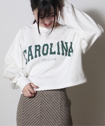 NOMAE | 【NOMAE】ショートカレッジロゴトレーナー(スウェット)