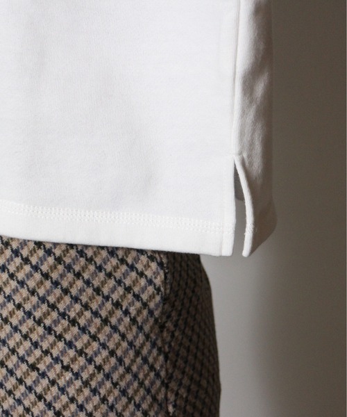 NOMAE（ノーマエ）の「【NOMAE】ショートカレッジロゴトレーナー（スウェット・レディース・ホワイト/ライトグレー/グレー/ライトグリーン/ダークブルー・FREE）」の17枚目の写真