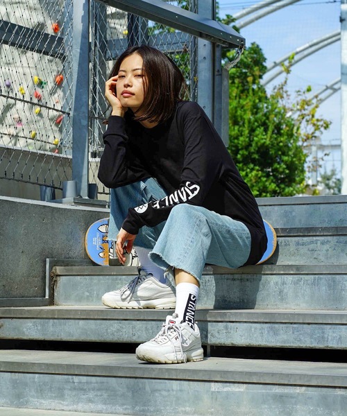 STANCE（スタンス）の「【STANCE / スタンス】OG / ロゴソックス　ユニセックス（ソックス/靴下・メンズ・ホワイト・SMALL/LARGE）」の3枚目の写真