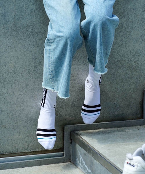 STANCE（スタンス）の「【STANCE / スタンス】OG / ロゴソックス　ユニセックス（ソックス/靴下・メンズ・ホワイト・SMALL/LARGE）」の6枚目の写真