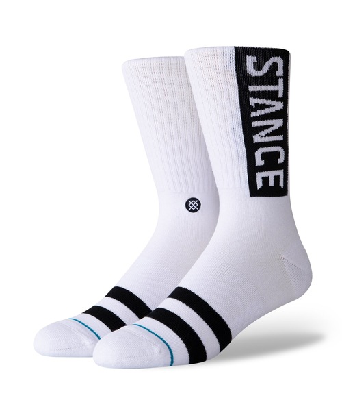 STANCE（スタンス）の「【STANCE / スタンス】OG / ロゴソックス　ユニセックス（ソックス/靴下・メンズ・ホワイト・SMALL/LARGE）」の9枚目の写真