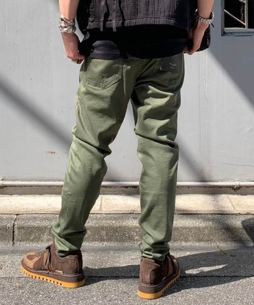 surt（サート）の「SURT (サート）SLIM CHINO スリムチノパンツ（チノパンツ・メンズ・ブラック/ベージュ/モカ/カーキ・SMALL/MEDIUM/LARGE/X-LARGE/X-SMALL）」の20枚目の写真