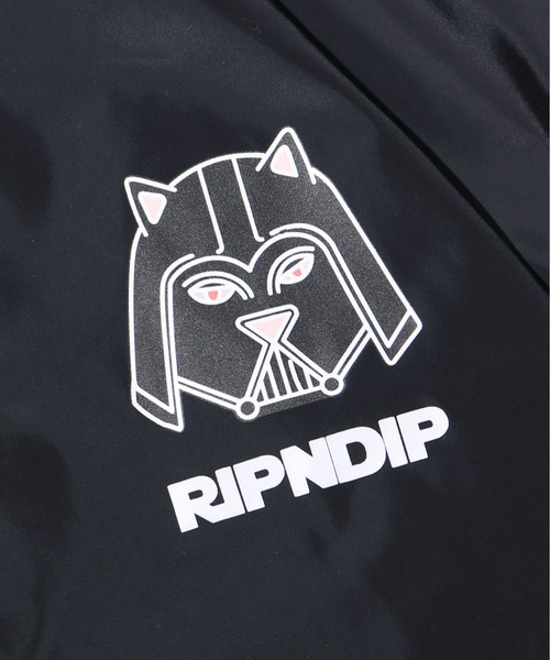 RIPNDIP（リップンディップ）の「RIPNDIP/リップンディップ FAR FAR AWAY JACKET コーチジャケット（ブルゾン・メンズ・ブラック・M/XL/L）」の7枚目の写真