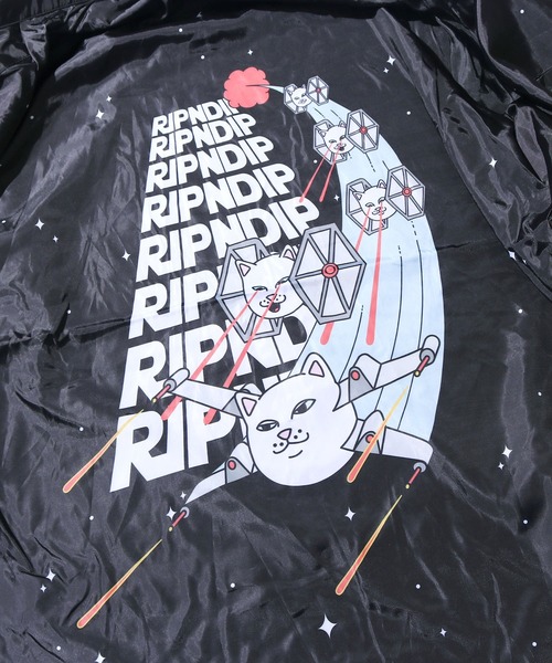 RIPNDIP（リップンディップ）の「RIPNDIP/リップンディップ FAR FAR AWAY JACKET コーチジャケット（ブルゾン・メンズ・ブラック・M/XL/L）」の15枚目の写真