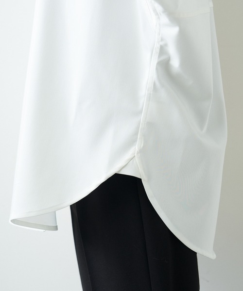 LOUNGEDRESS（ラウンジドレス）の「サテンBIGシャツ（シャツ/ブラウス