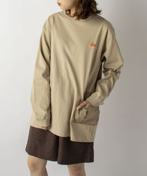 【KELTY/ケルティ】GLOSTER別注 カーゴポケット付 ロングスリーブTシャツ