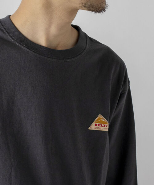 KELTY(ケルティ)の「【KELTY/ケルティ】GLOSTER別注 カーゴポケット付 ロングスリーブTシャツ(Tシャツ/カットソー・メンズ・ホワイト/チャコールグレー/ベージュ/オレンジ・MEDIUM/LARGE)」の16枚目の写真