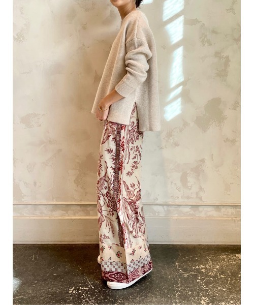 BEARDSLEY（ビアズリー）の「《Pierre-Louis Mascia》パンツ（その他パンツ・レディース・レッド・S）」の10枚目の写真