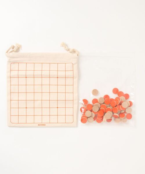 HIGHTIDE（ハイタイド）の「2-in-1 ゲームバッグ ボードゲーム （リバーシ オセロ チェッカー）（おもちゃ・レディース・その他・FREE）」の2枚目の写真