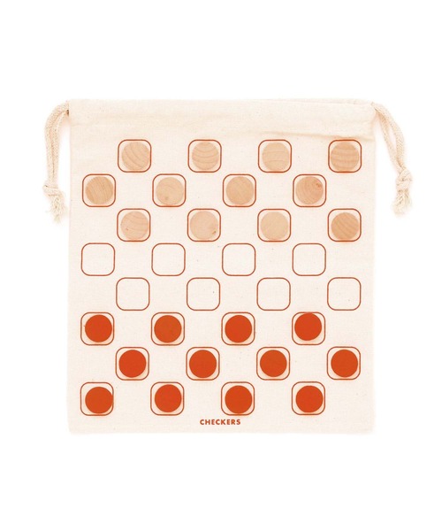 HIGHTIDE（ハイタイド）の「2-in-1 ゲームバッグ ボードゲーム （リバーシ オセロ チェッカー）（おもちゃ・レディース・その他・FREE）」の3枚目の写真