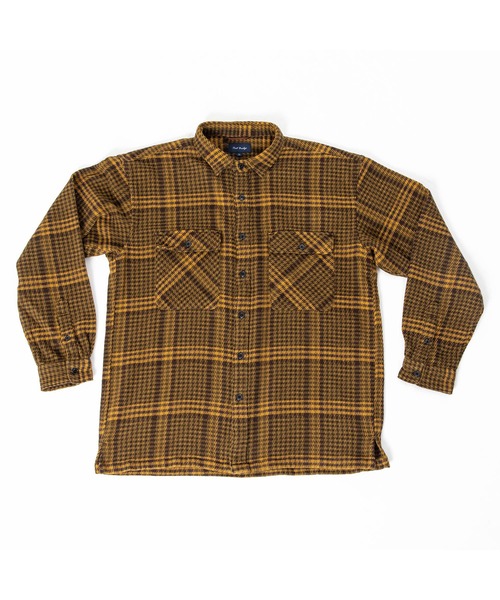 Port Bridge(ポートブリッジ)の「PORT BRIDGE DRILL TWILL PLAID SHIRTS ポートブリッジ オーバーサイズ チェックシャツ(シャツ/ブラウス・メンズ・ベージュ/カーキ・MEDIUM/LARGE)」の17枚目の写真