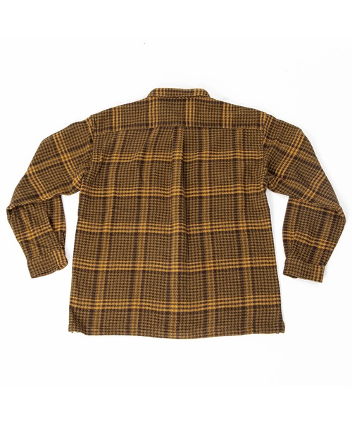 Port Bridge(ポートブリッジ)の「PORT BRIDGE DRILL TWILL PLAID SHIRTS ポートブリッジ オーバーサイズ チェックシャツ(シャツ/ブラウス・メンズ・ベージュ/カーキ・MEDIUM/LARGE)」の18枚目の写真