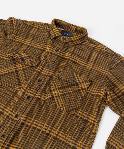 Port Bridge(ポートブリッジ)の「PORT BRIDGE DRILL TWILL PLAID SHIRTS ポートブリッジ オーバーサイズ チェックシャツ(シャツ/ブラウス・メンズ・ベージュ/カーキ・MEDIUM/LARGE)」の19枚目の写真