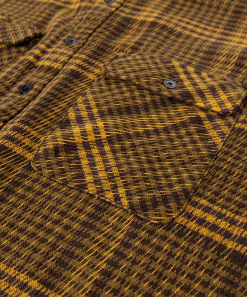 Port Bridge(ポートブリッジ)の「PORT BRIDGE DRILL TWILL PLAID SHIRTS ポートブリッジ オーバーサイズ チェックシャツ(シャツ/ブラウス・メンズ・ベージュ/カーキ・MEDIUM/LARGE)」の21枚目の写真