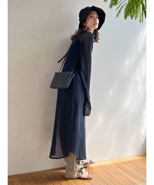 Ungrid（アングリッド）の「キャンバスバケットハット（ハット・レディース・アイボリー/ブラック/モカ・FREE）」の9枚目の写真