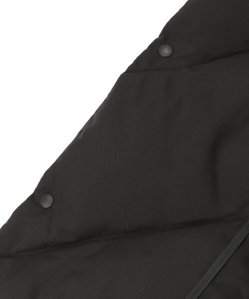 MANASTASH（マナスタッシュ）の「MANASTASH/マナスタッシュ　ISO 700 REVERSIBLE MUFFLER リバーシブルダウンマフラー（マフラー・レディース・ブラック/ベージュ/グレー・FREE）」の11枚目の写真