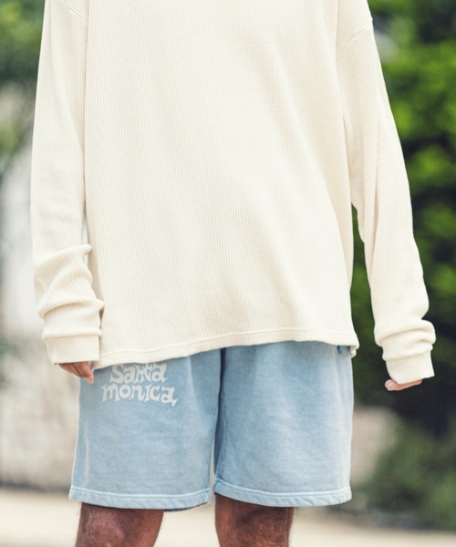 MARBLES（マーブルズ）の「MARBLES (マーブルズ)mp9578-PIGMENT COLOR SHORTS ショーツ（その他パンツ・メンズ・チャコールグレー/ネイビー/グレー/レッド/サックスブルー・MEDIUM/LARGE/X-LARGE）」の4枚目の写真