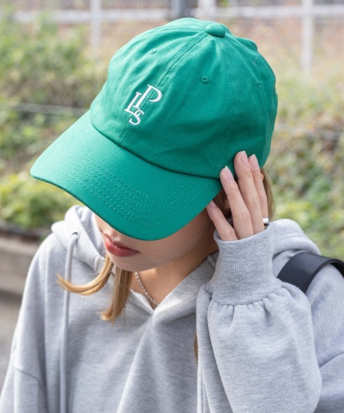 WEGO(ウィゴー)の「WEGO/ツイルロゴキャップ(キャップ・レディース・ホワイト/ブラック/グリーン・FREE)」の8枚目の写真