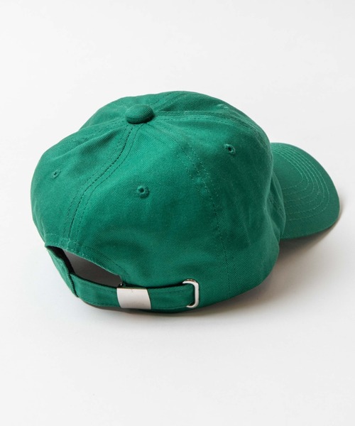 WEGO(ウィゴー)の「WEGO/ツイルロゴキャップ(キャップ・レディース・ホワイト/ブラック/グリーン・FREE)」の6枚目の写真