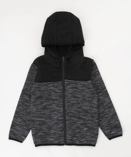 THE CASUAL（カジュアル）の「防風 ジップアップ パーカー キッズ（パーカー・キッズ・ブラック/チャコール/ホワイト系その他2/グレー系/杢グレー/グレー系その他/ホワイト/ホワイト系その他・160cm/150cm/140cm/130cm/120cm/110cm）」の8枚目の写真