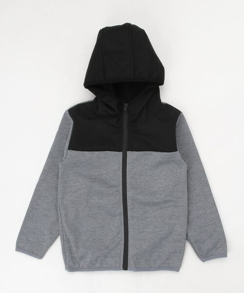 THE CASUAL（カジュアル）の「防風 ジップアップ パーカー キッズ（パーカー・キッズ・ブラック/チャコール/ホワイト系その他2/グレー系/杢グレー/グレー系その他/ホワイト/ホワイト系その他・160cm/150cm/140cm/130cm/120cm/110cm）」の18枚目の写真