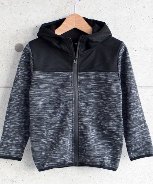 THE CASUAL（カジュアル）の「防風 ジップアップ パーカー キッズ（パーカー・キッズ・ブラック/チャコール/ホワイト系その他2/グレー系/杢グレー/グレー系その他/ホワイト/ホワイト系その他・160cm/150cm/140cm/130cm/120cm/110cm）」の22枚目の写真