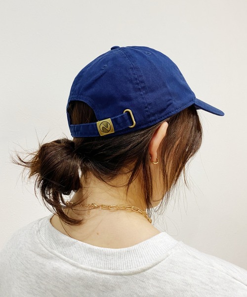 newhattan（ニューハッタン）の「【newhattan】ツイルCAP（キャップ・レディース・ホワイト/ブラック/ネイビー/ブラウン/オリーブ/カーキ/アイボリー/スミクロ/テラコッタ・FREE）」の9枚目の写真