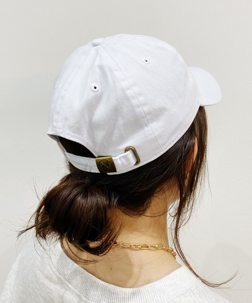 newhattan（ニューハッタン）の「【newhattan】ツイルCAP（キャップ・レディース・ホワイト/ブラック/ネイビー/ブラウン/オリーブ/カーキ/アイボリー/スミクロ/テラコッタ・FREE）」の2枚目の写真