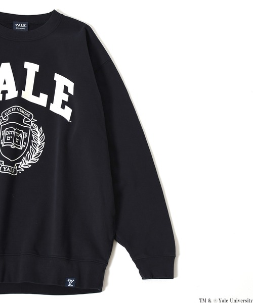 Johnbull Private labo(ジョンブルプライベートラボ)の「【+81BRANCA】カレッジスウェット / YALE(スウェット・レディース・ホワイト/ネイビー・MEDIUM/X-LARGE)」の14枚目の写真