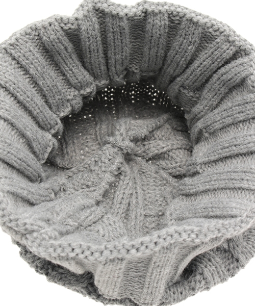 XLARGE（エクストララージ）の「LINK BEANIE（ニットキャップ/ビーニー・メンズ・アッシュ/ブラック・ONE SIZE）」の5枚目の写真