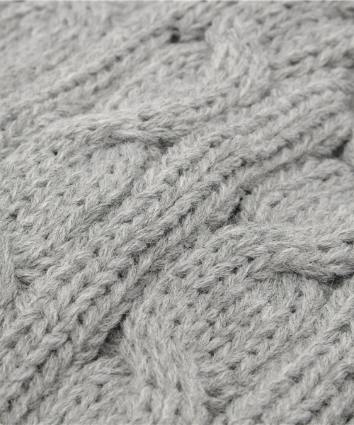 XLARGE（エクストララージ）の「LINK BEANIE（ニットキャップ/ビーニー・メンズ・アッシュ/ブラック・ONE SIZE）」の6枚目の写真