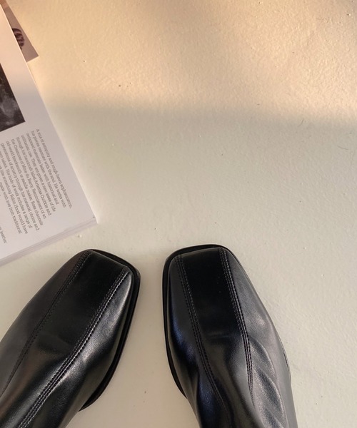 HALEY PESCA（ヘーリーペスカ）の「ショートブーツ（ブーツ・レディース・ブラック・38）」の2枚目の写真