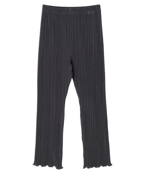 earth music&ecology(アースミュージックアンドエコロジー)の「すきな丈裾メロープリーツカットパンツ(長め丈)*(その他パンツ・レディース・チャコールグレー/グレイッシュベージュ/テラコッタ・FREE)」の19枚目の写真