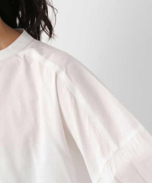 LEPSIM（レプシィム）の「タックデザインブラウスチュニック　256367（シャツ/ブラウス・レディース・オフホワイト/イエロー・FREE）」の10枚目の写真