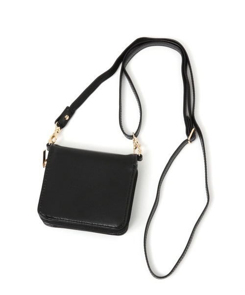 Heather（ヘザー）の「ショルダー付きウォレット　263765（財布・レディース・ブラック/シルバー・ONE SIZE）」の7枚目の写真