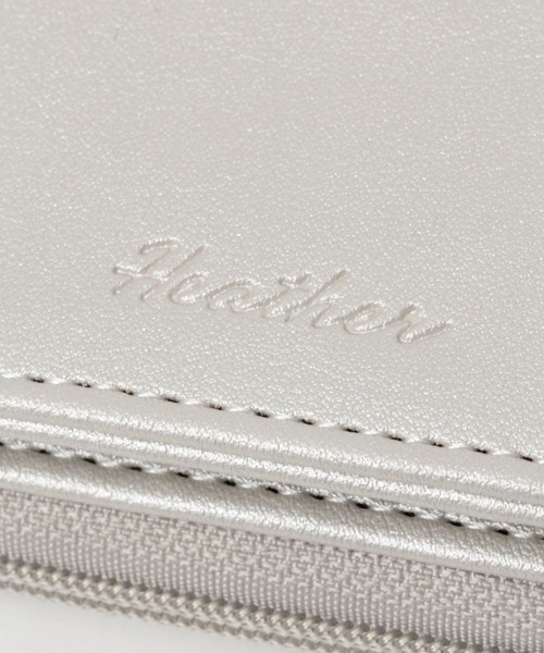 Heather（ヘザー）の「ショルダー付きウォレット　263765（財布・レディース・ブラック/シルバー・ONE SIZE）」の17枚目の写真