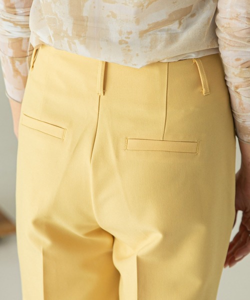 rectangle（レクタングル）の「ハイウエストスラックスパンツ（スラックス・レディース・ブラック/ピンク/イエロー・SMALL/MEDIUM）」の11枚目の写真