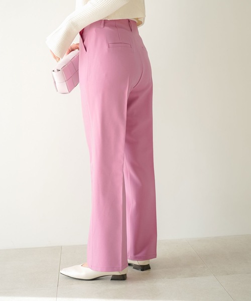 rectangle（レクタングル）の「ハイウエストスラックスパンツ（スラックス・レディース・ブラック/ピンク/イエロー・SMALL/MEDIUM）」の16枚目の写真