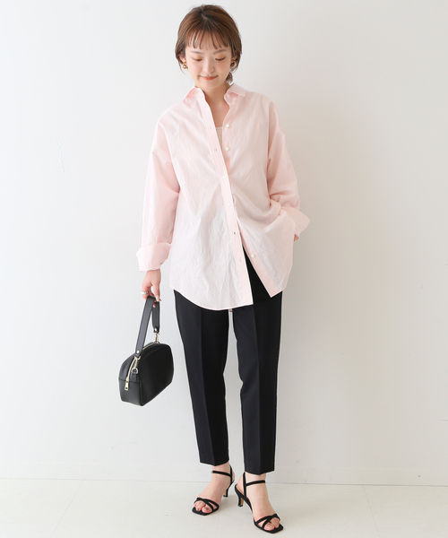 SLOBE IENA(スローブイエナ)の「インレーイージーパンツ◆(その他パンツ・レディース・ブラック/レッド/ベージュ・38/36)」の18枚目の写真