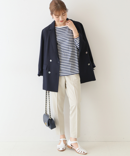 SLOBE IENA(スローブイエナ)の「インレーイージーパンツ◆(その他パンツ・レディース・ブラック/レッド/ベージュ・38/36)」の21枚目の写真