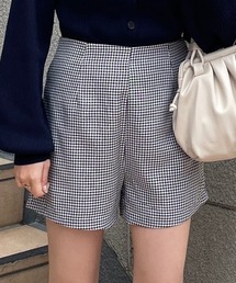 one after another NICE CLAUP | 美シルエットシンプルショートパンツ(その他パンツ)