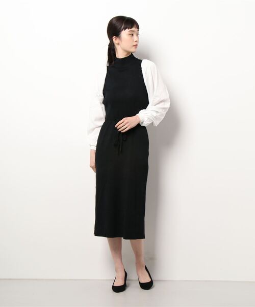 セール ドッキングロングニット 細リボンベルト付きワンピース ワンピース Lace Ladies レースレディース のファッション通販 Zozotown