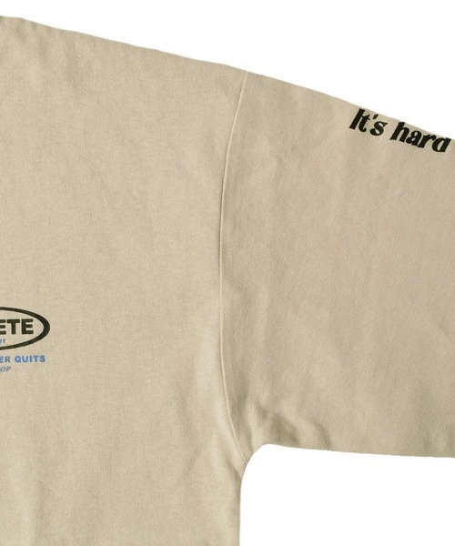 GLAZOS(グラソス)の「OE天竺・ドロップショルダースリーブプリント長袖Tシャツ(Tシャツ/カットソー・キッズ・ベージュ系その他/ブラック/ライム・170cm/130cm/140cm/150cm/160cm)」の12枚目の写真