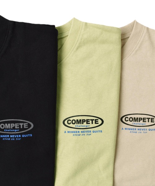 GLAZOS(グラソス)の「OE天竺・ドロップショルダースリーブプリント長袖Tシャツ(Tシャツ/カットソー・キッズ・ベージュ系その他/ブラック/ライム・170cm/130cm/140cm/150cm/160cm)」の9枚目の写真