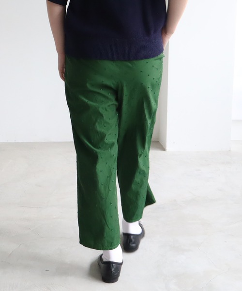 未使用　コットンキュプラ dot embroidaly petti パンツ yuni（ユニ ）の「コットンキュプラ dot embroidaly petti
